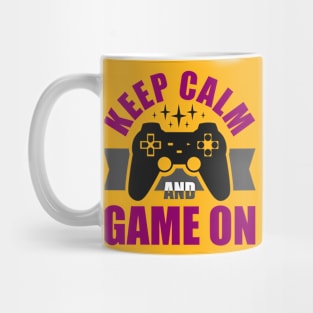 KEEP CALM GAME ON, Gift Gaming Mug